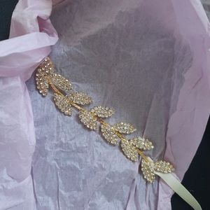 Gold Boho Bridal Belt head band